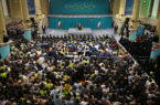 دیدار سال گذشته رهبر شهید آیت الله خامنه ای با کارگران
